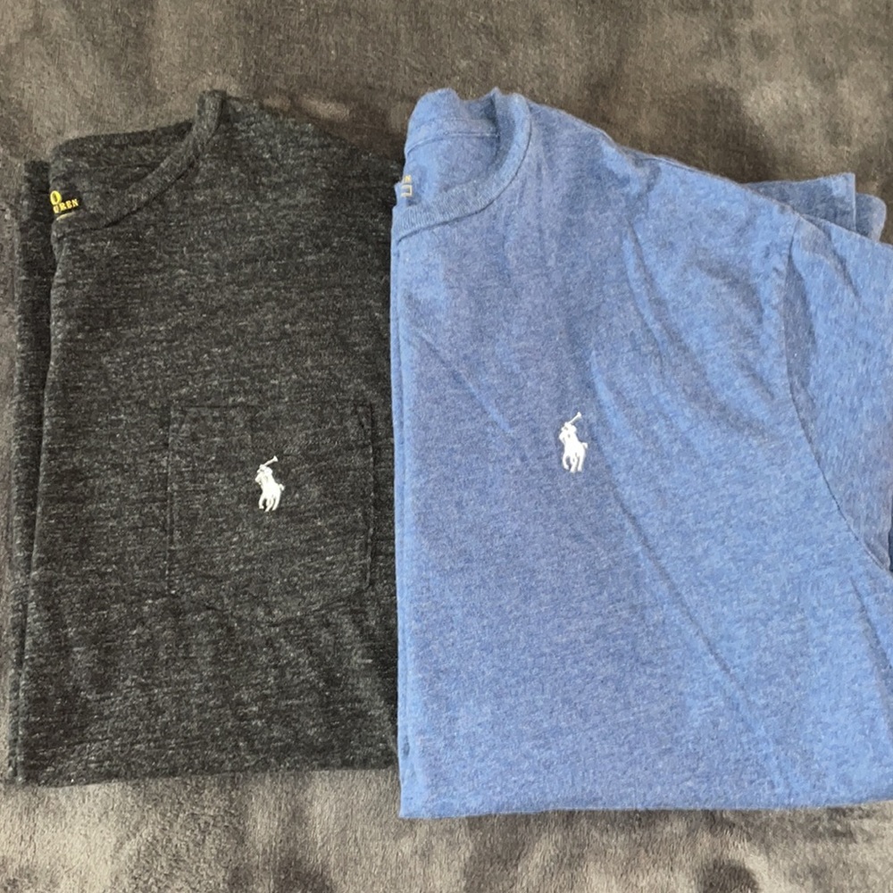 2 polo shirts